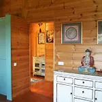 Norwegisches Blockhaus Mit Gartensauna
