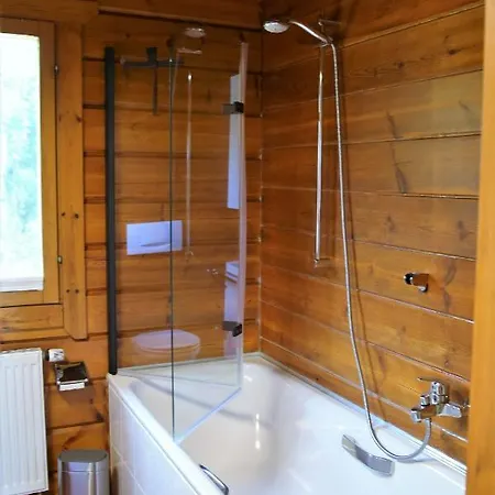 Norwegisches Blockhaus Mit Gartensauna * باد مونستريفل