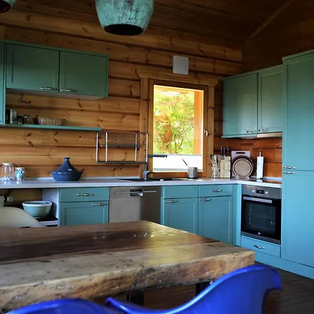 Norwegisches Blockhaus Mit Gartensauna باد مونستريفل