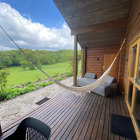펜션 Norwegisches Blockhaus Mit Gartensauna 바트 뮌스터아이펠
