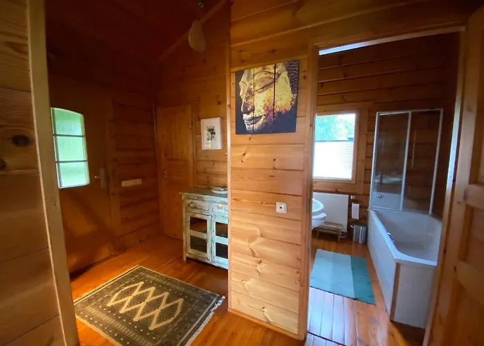 Norwegisches Blockhaus Mit Gartensauna Dom wakacyjny