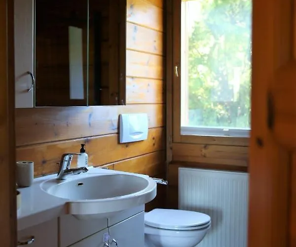 Norwegisches Blockhaus Mit Gartensauna *