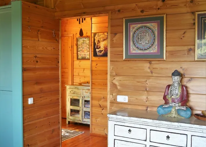 Norwegisches Blockhaus Mit Gartensauna