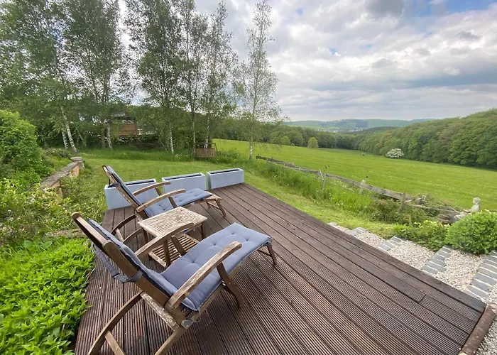 Dom wakacyjny Norwegisches Blockhaus Mit Gartensauna Bad Muenstereifel